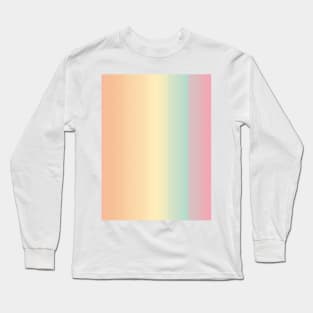 Vintage Rainbow Sunset Feeling Long Sleeve T-Shirt